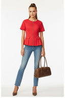CONTOUR ZIP BLOUSE