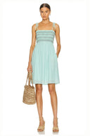 Multi-Color Smocking MinI Dress