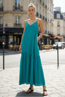 CHLOE MAXI DRESS WITH BELT