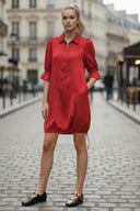 LOLA ZIP-UP DRESS