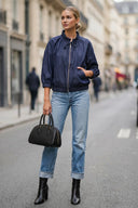 BIANCA DENIM ZIP UP JACKET