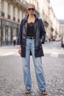 CELINE ALLIGATOR ZIP UP COAT