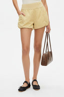 STITCH DETAIL BUBBLE SHORTS