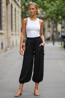 RELAXED CHIC HAREM PANTS