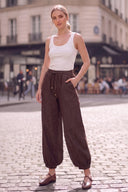 PIPER DRAWSTRING DENIM PANTS