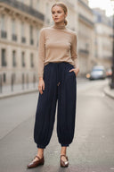 SADIE WIDE-LEG HAREM PANTS