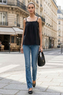 CUMBERBUND YOKE TANK TOP