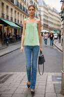 CUMBERBUND YOKE TANK TOP