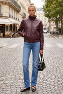 ROXIE MOTO ZIP UP JACKET