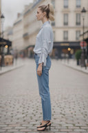 SIENNA DRAWSTRING SLEEVE BLOUSE