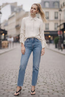 SIENNA DRAWSTRING SLEEVE BLOUSE