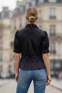 ELLA CRYSTAL ADJUSTABLE STRAP SHIRT
