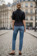ELLA CRYSTAL ADJUSTABLE STRAP SHIRT