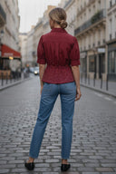 ELLA CRYSTAL ADJUSTABLE STRAP SHIRT