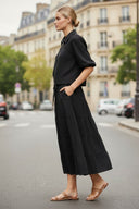 CHLOE BUBBLE SLEEVE ZIP JACKET