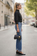 GISELLE HIGH NECK BLOUSE