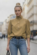 GISELLE HIGH NECK BLOUSE