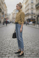 GISELLE HIGH NECK BLOUSE