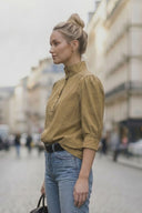 GISELLE HIGH NECK BLOUSE