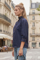 GISELLE HIGH NECK BLOUSE
