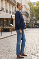 SOPHIA HANDCRAFTED HONEYCOMB BLOUSE