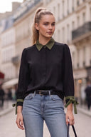OLIVIA DETACHABLE COLLAR BLOUSE