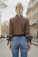 OLIVIA DETACHABLE COLLAR BLOUSE
