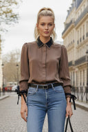 OLIVIA DETACHABLE COLLAR BLOUSE