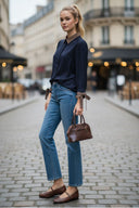 OLIVIA DETACHABLE COLLAR BLOUSE