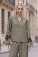 NINA BELL SLEEVE BLOUSE BLOUSE