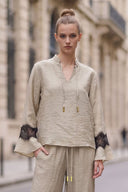 NINA BELL SLEEVE BLOUSE BLOUSE