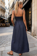 COCO SMOCKED MAXI DRESS