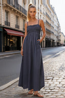 COCO SMOCKED MAXI DRESS