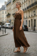 LUNA TIERED MAXI DRESS