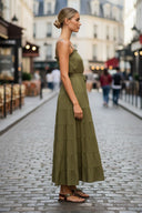 LUNA TIERED MAXI DRESS