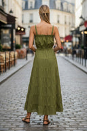 LUNA TIERED MAXI DRESS