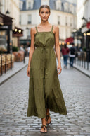LUNA TIERED MAXI DRESS