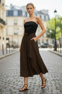 TIE ME PRETTY LINEN DRESS