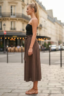 TIE ME PRETTY LINEN DRESS