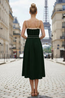 VIVIENNE MIDI DRESS WITH BELT