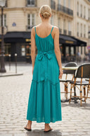 CHLOE MAXI DRESS WITH BELT