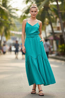CHLOE MAXI DRESS WITH BELT