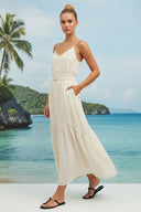 CHLOE MAXI DRESS WITH BELT