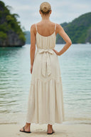 CHLOE MAXI DRESS WITH BELT