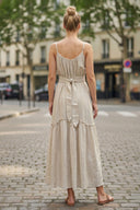 CHLOE MAXI DRESS WITH BELT