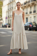 CHLOE MAXI DRESS WITH BELT