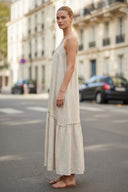 CHLOE MAXI DRESS WITH BELT