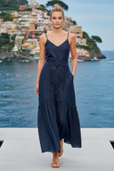 CHLOE MAXI DRESS WITH BELT
