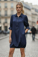 LOLA  ZIP-UP DRESS