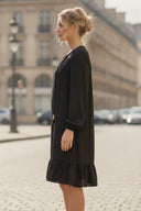LANA BRAIDED GOLD BEAD DRESS